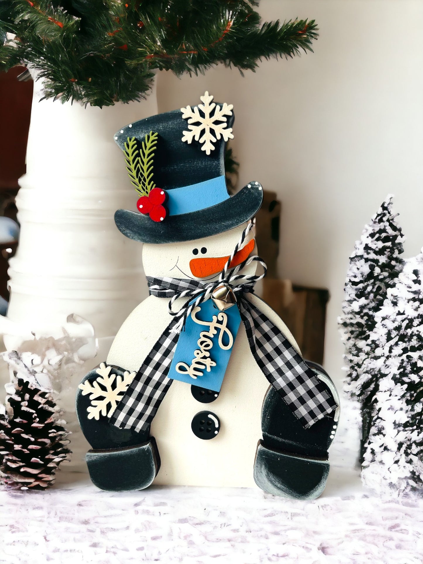 Frosty Snowman sitter